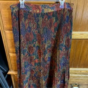 Outback Red Multicolor Floral Maxi Skirt